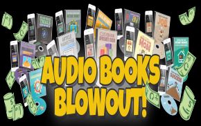 Audio Books Blowout